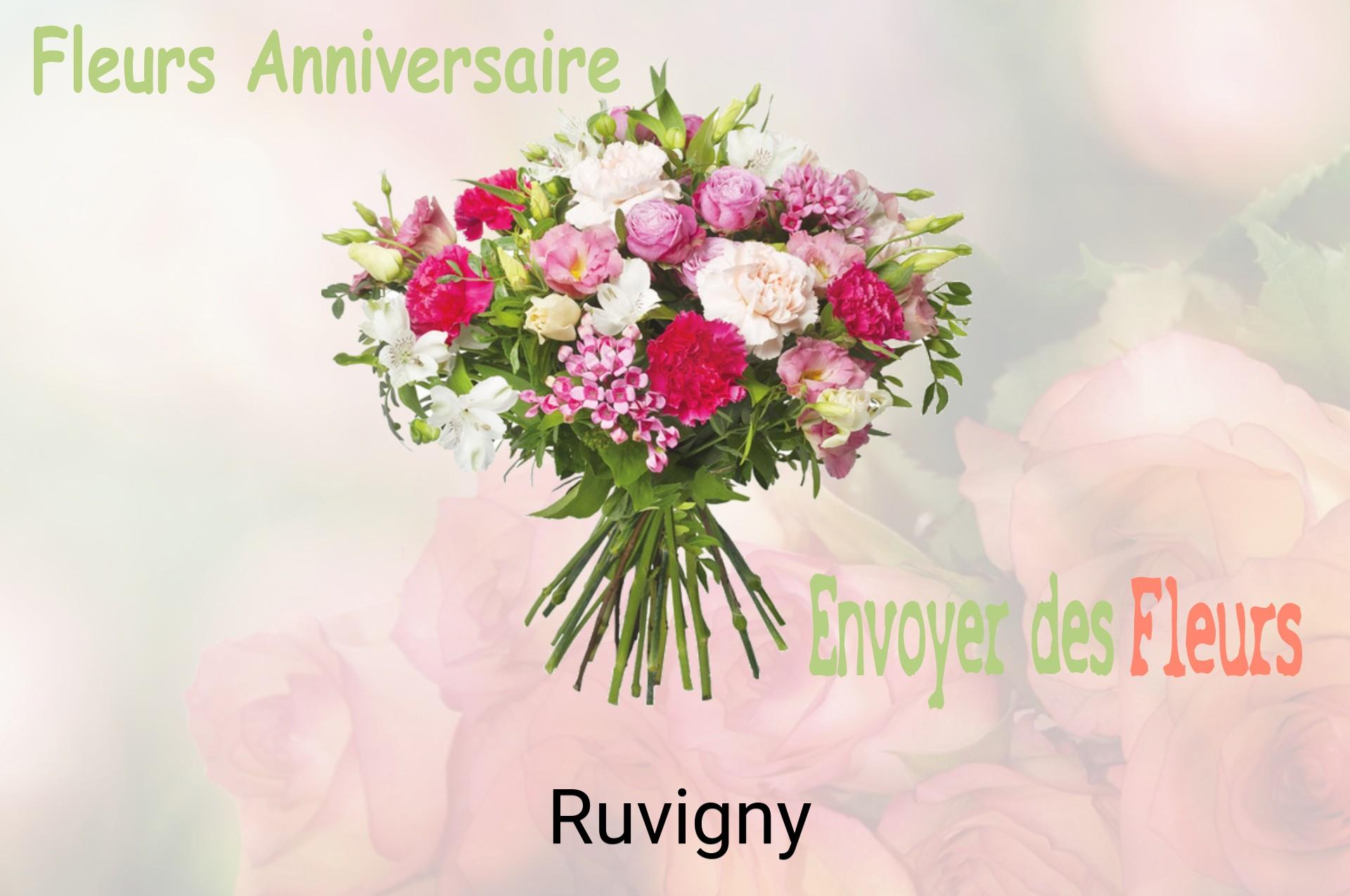Bouquet de fleurs d’anniversaire livré à Ruvigny